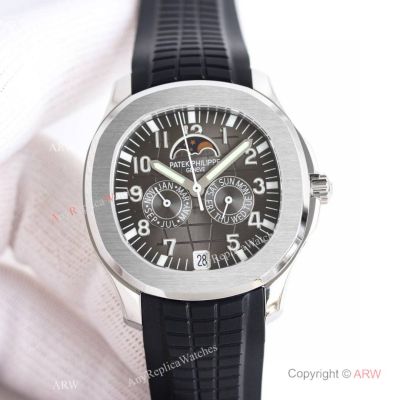 New! Swiss Grade 1 Patek Philippe Aquanaut Luce 39.9mm Watch Gray Moon Dial